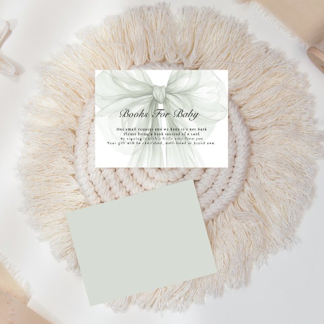 Carte D'accompagnement Sage Bow Classic Books For Baby (Créateur téléchargé)