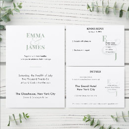 Carte D'accompagnement Sage Mariage | Hôtel | Code QR