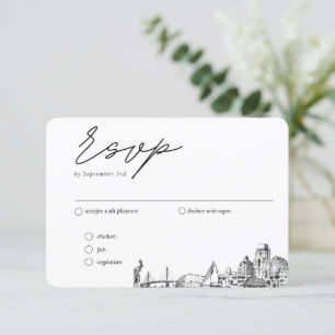 Carte D'accompagnement Saint-Pétersbourg Options traditionnelles de repas