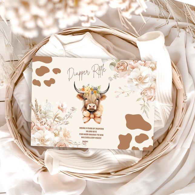 Carte D'accompagnement Saint-Vache Végétal Haut-Pays Vache Diapper Raffle (Créateur téléchargé)