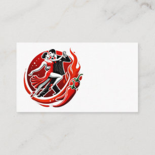 Carte D'accompagnement Salsa Dance party - École de danse