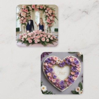 Carte D'accompagnement Sceller votre journée avec élégance