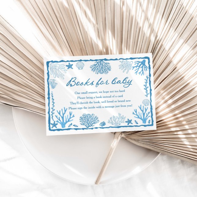 Carte D'accompagnement Sea You Soon Baby Shower Books For Baby  (Créateur téléchargé)
