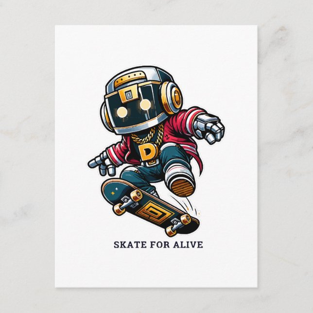 Carte D'accompagnement Série de skate Street Style (Devant)