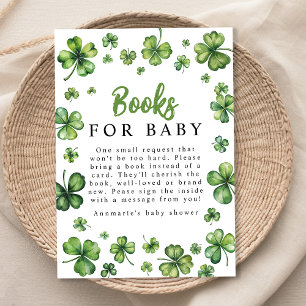 Carte D'accompagnement Shamrock   Livres Pour Bébé