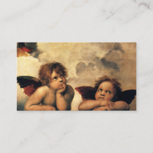 Carte D'accompagnement Sistine Madonna Anges de Raphaël Mariage