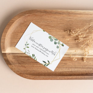 Carte D'accompagnement Site de Mariage espagnol Feuille vert Tropical