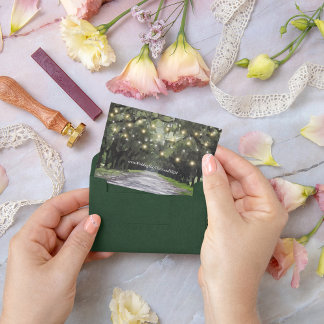 Carte D'accompagnement Site Wormsloe Green Live Oaks Watercolor Website