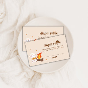 Carte D'accompagnement S'more Love Campfire Baby shower de calciner