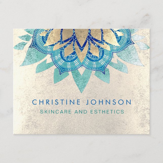 Carte D'accompagnement soin et esthétique (Devant)