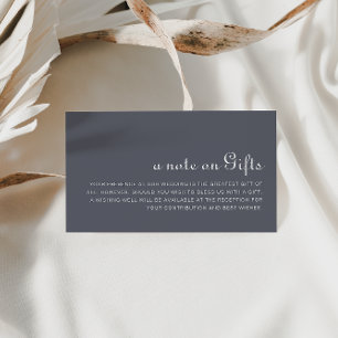 Carte D'accompagnement Soirée simple Boho Mariage Wishing well