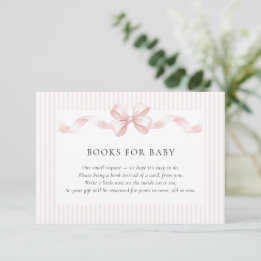 Carte D'accompagnement Some Bunny Sweet Pink Girl Baby Shower