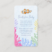 Sous La Demande De Baby shower De Poisson Mer
