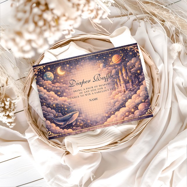 Carte D'accompagnement Space Castle Diapper Raffle (Créateur téléchargé)