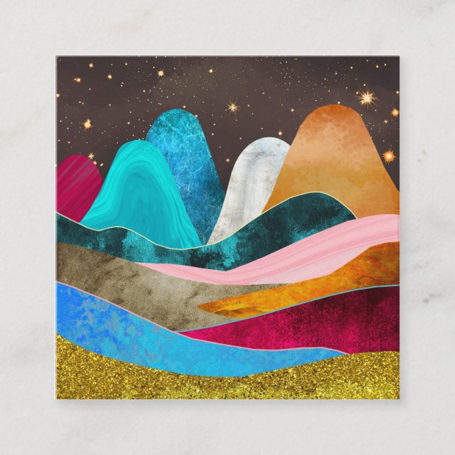 Carte D'accompagnement Space Mountains (Devant)