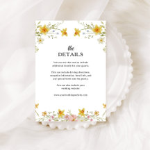 Spring Wildflowers | Floral Wedding Details