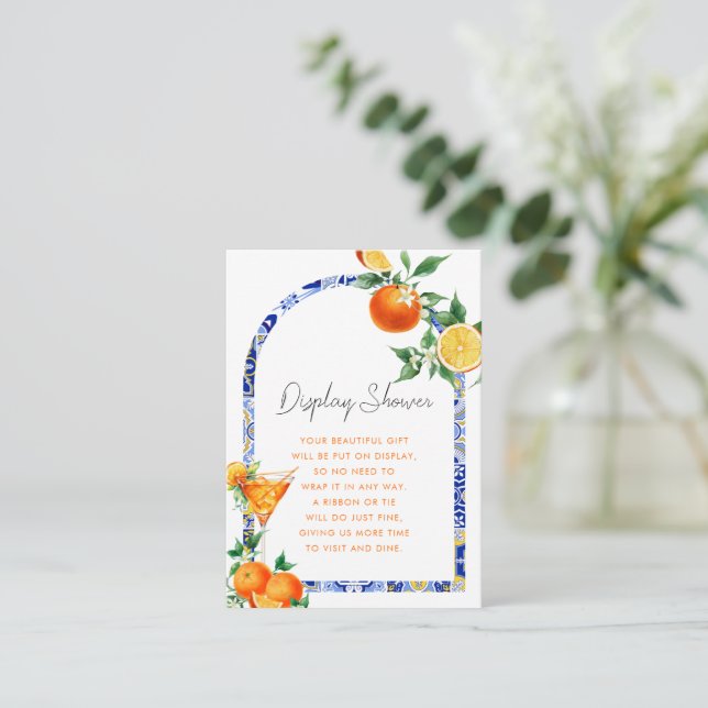 Carte D'accompagnement Spritz Arch Bridal Arch (Debout devant)