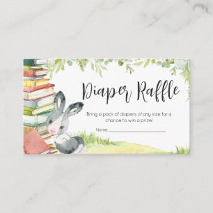 Carte D'accompagnement Storybook New Chapter Baby shower Diaper Raffle