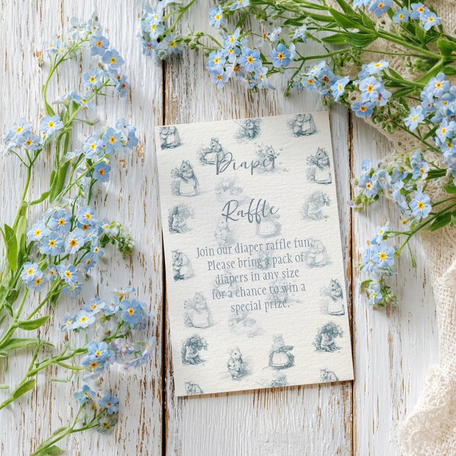 Carte D'accompagnement Storybook Petit Déchets De Souris Raffle (Créateur téléchargé)