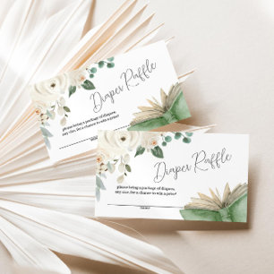 Carte D'accompagnement Storybook Thème Nouveau Chapitre Diaper Raffle