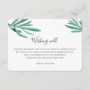 Carte D'accompagnement Succulen souhaitant bien. Mariage été. Insérez car