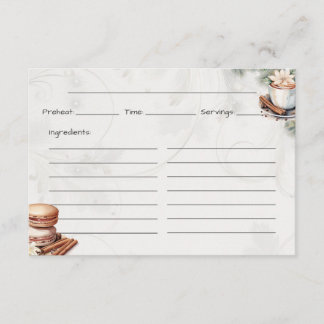 Carte D'accompagnement Sugar Coat It Basic Recette Card