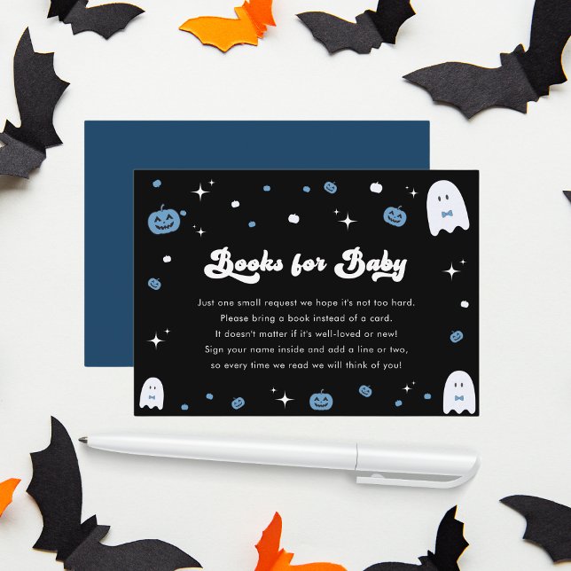 Carte D'accompagnement Super Petit Boy Boy Halloween Boos pour Baby Card (Créateur téléchargé)