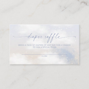 Carte D'accompagnement Sur Nuage Neuf Nuages Dreamy Déchets Raffin