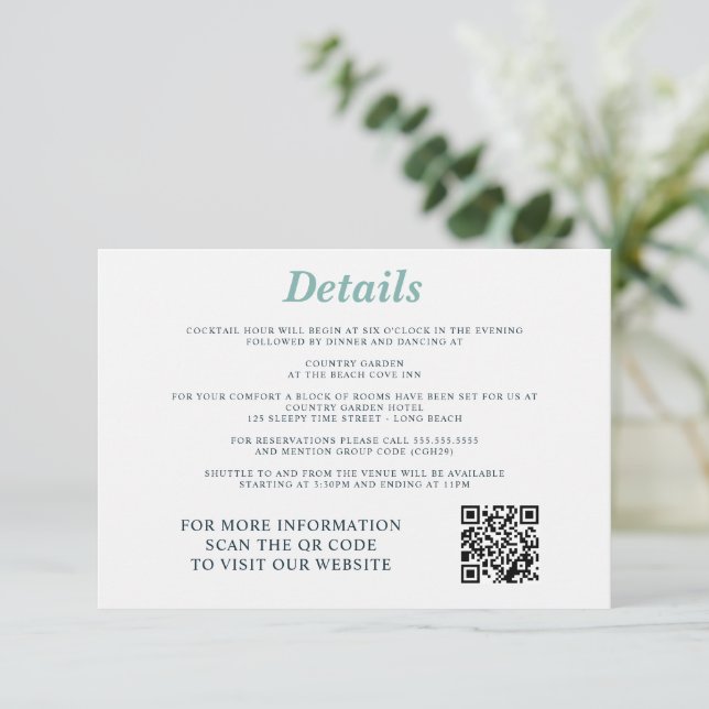 Carte D'accompagnement Surf Mariage en couple (Debout devant)