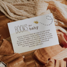 Sweet Bumble Bee Baby showers Livres Pour Bébé