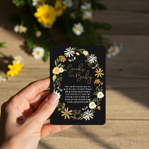 Carte D'accompagnement Sweet Honey Bee & Fleur sauvage Wreath Livres Pour
