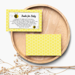 Carte D'accompagnement Sweet Little Honey Bee Baby showers Livres Pour Bé