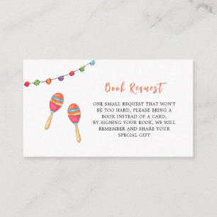 Carte D'accompagnement Taco Bout a Baby, Baby shower Demande de carnet