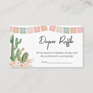 Carte D'accompagnement Taco Bout A Baby Boho Baby shower Déchets Raffle