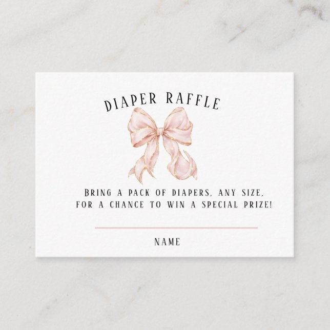 Carte D'accompagnement Tarjeta De Recepción Pink Bow Baby Shower Books fo (Devant)