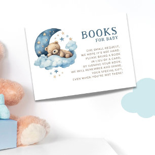 Carte D'accompagnement Teddy Bear Over the Moon Books for Baby