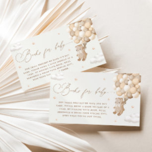 Carte D'accompagnement Teddy Bear Sexe Neutre Demande de livre