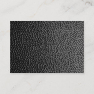 Carte D'accompagnement Texture en cuir noir
