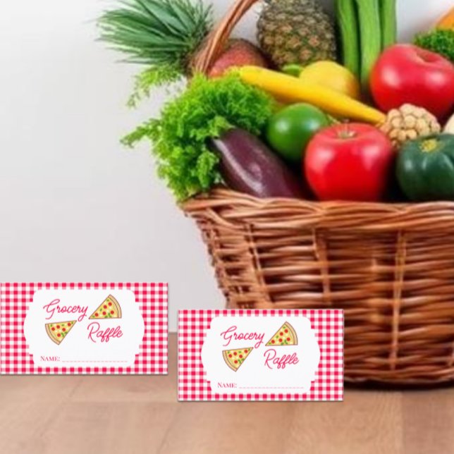 Carte D'accompagnement That's Amore Bridal Shower Raffle Ticket (Créateur téléchargé)