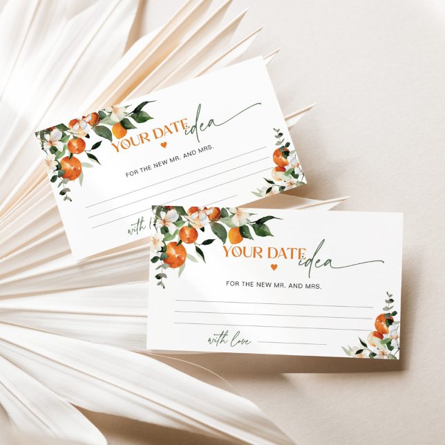 Carte D'accompagnement Thème principal de l'agrumes (Créateur téléchargé)