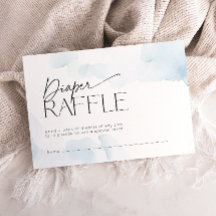 Ticket de tombola de couche Cloud Nine Blue Baby S