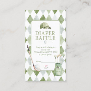 Carte D'accompagnement Ticket de tombola de couches pour Baby Shower de g
