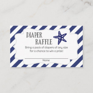 Carte D'accompagnement Tickets au Baby shower de fraise Starfish