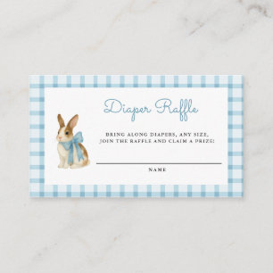 Carte D'accompagnement Tirage au sort de couche pour Baby Shower Vintage 