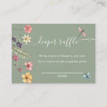 Tirage au sort de couche Sage Wildflower Jeu de Ba