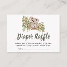 Tirage au sort de couches Bébé Koala Eucalyptus Ba