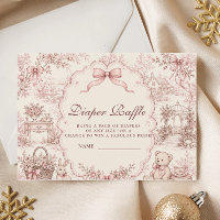 Tirage au sort de couches pour Baby Shower de Noël