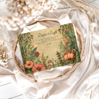 Tirage au sort floral Art nouveau vintage