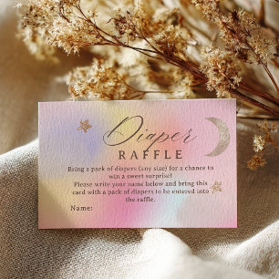 Carte D'accompagnement Tirage de couche holographique Heaven Cloud Baby S