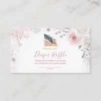 Tirage de couche pastel rose flocon de neige hiver